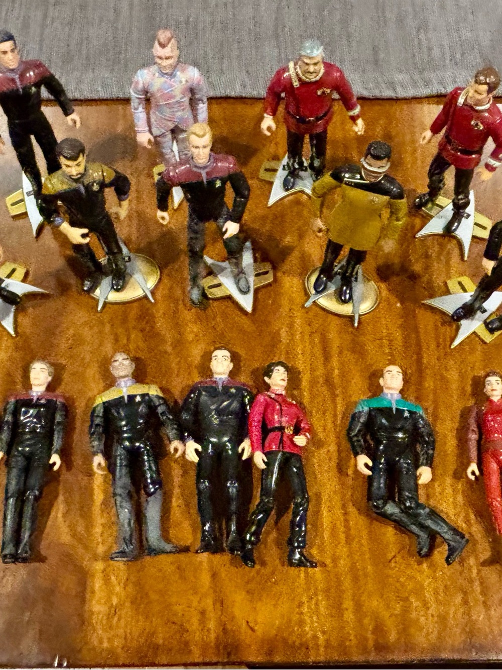 19- vintage PLAYMATES Star Action Figures !